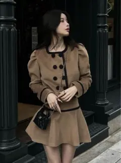 Darich メルトンパイピングセットアップ ダーリッチ キャメル S