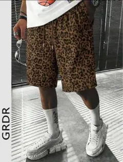 o*a様 CSBL レオパード柄 ショートパンツ ハーフパンツ o*a様 CSBL レオパード柄 ショートパンツ ハーフパンツ - メルカリ