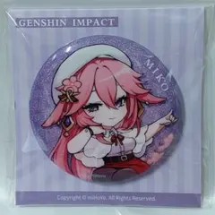 原神 缶バッジ 八重神子 ①