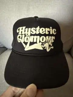 Hysteric Glamour トラッカーキャップ 黒