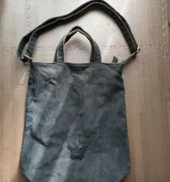 アルトローズ ALTROSE ブラック ショルダーバッグ キャンバス生地