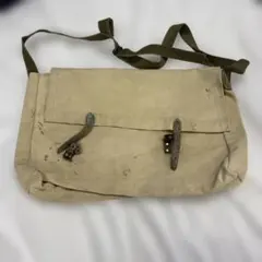 40sイギリス軍ヴィンテージミリタリーキャンバス ショルダーバッグ