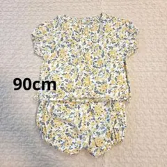 juo セットアップ 90cm ブラウス ブルマ 花柄 しまむら