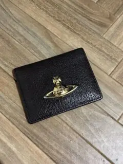 Vivienne Westwood 名刺入れ ブラック ゴールドオーブ - メルカリ