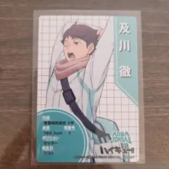 ハイキューきゃらくたぶるカードグミ5 及川　徹