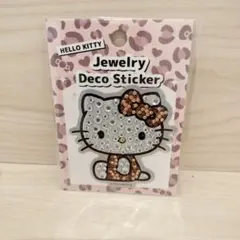 ハローキティ ジュエリー デコステッカー