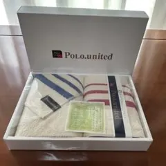【新品】泉州タオル Polo.united 1 フェイスタオル2枚セット