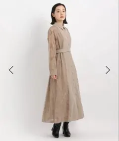 Andemiu サイドジャガードキリカエワンピース