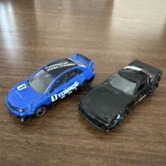 トミカ 2台セット マツダ サバンナ RX-7 スバル インプレッサ WRX