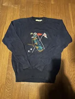 polo knit sweater Size.L