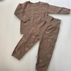 クマ セットアップ パジャマ 80サイズ