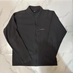 mont-bell フリースジャケット M 黒 シャミース