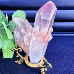 希少❗️高透明度❗️超綺麗♡超強いパワー ピンクヒマラヤ クラスター天然石A1490