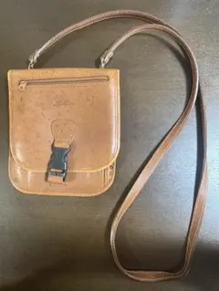 L.L.Bean レザー ショルダーバッグ ブラウンのサムネイル