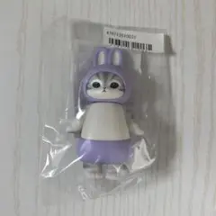 モフサンド うさにゃん フィギュア 2 パープル