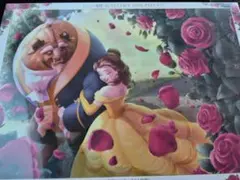 【廃盤品】ディズニー「薔薇の小径(美女と野獣)」【ジグソーパズル未開封品】のサムネイル