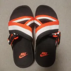 Mサイズ【新品 未使用】Nike スポーツサンダル オレンジ/ブラック