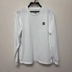 THE NORTH FACE 白色　長袖　Sサイズ