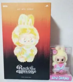 【正規品】ラブブ LABUBU ロックザユニバース レッツチェックメイト 2点