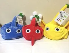 [新品タグ付き] ピクミン　なりきり帽子　全3種セット