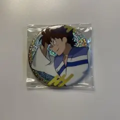 忍たま乱太郎　土井半助　土井先生　ホログラム缶バッジ　キラキラ