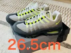 新作2026NIKEエアマックス95イエローグラデ26.5 ウィメンズNEON