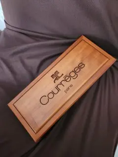 ♥️激レア♥️courreges　クレージュ木製ケース　木箱　アクセサリーケースのサムネイル