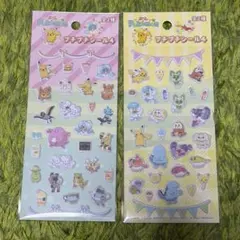 ポケモン プチプチシール4 2枚セット