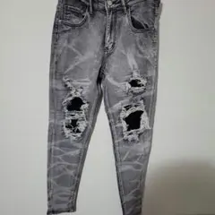 usdrip ukdrip ダメージデニム グレーMサイズ AMIRI mnml