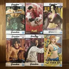 ワンピース　ルフィ　ハンコック　ゾロ　エース　ナミ　エース　フィギュア　セット