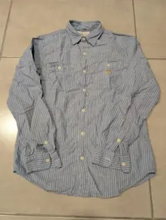 DENIM & SUPPLY RALPH LAUREN ストライプ長袖シャツ M