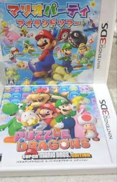 マリオパーティ アイランドツアー & PUZZLE & DRAGONS