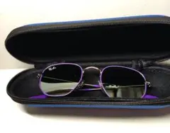 美品 レイバン本格的な 小顔用 ミラーサングラス