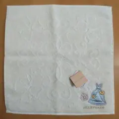 【未使用】JILL STUART 刺繍ハンカチ ホワイト