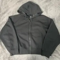 【美品】ユニクロ　UNIQLO XXL スウェットパーカー　フルジップ