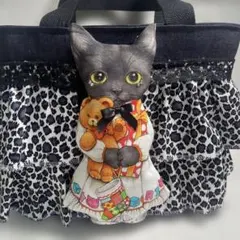 ゆ*ら様 コヤンイサムチョン　フリルトートバッグ　バミちゃん