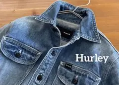 美品　Hurley ハーレー　ヴィンテージ加工 デニムシャツのサムネイル