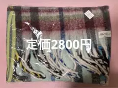 【新品未使用】　イノブン　マフラー　チェック柄