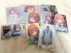 五等分の花嫁　中野三玖　カード　セット