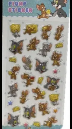 トムとジェリー ぷくぷくシール　ディズニー　plump sticker シール