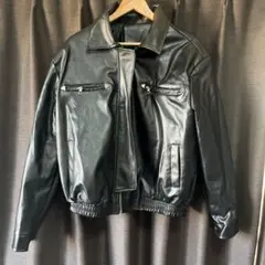 フェイクレザージャケット