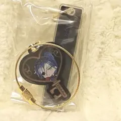 悪魔執事と黒い猫　鍵型アクリルチャームキーホルダー　ボスキ・アリーナス