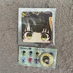 ブルーロック　蜂楽廻　スマイルベースカフェ　キョンシー　コースター　くら寿司