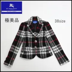 48057★バーバリーブルーレーベル ジャケット ノバチェック　ノヴァチェック