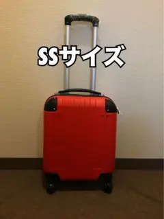 軽量スーツケース S伸縮ハンドル 2段階レッド - メルカリ