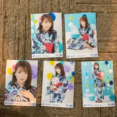 乃木坂46 生写真 コンプ　秋元真夏　5種