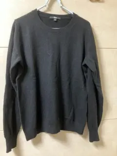 ユニクロ　カシミア100% クルーネックニット　Ｌ