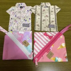 激安♡組み合わせ変更可能♡新品♡ハンドメイド♡ポーチ＆カードケース 