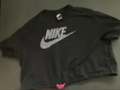 NIKE クロップド丈ジャージ L ブラック