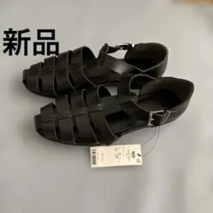 WEGO ウィゴー メンズサンダル　メンズ靴　ブラック　サンダル　Mサイズ
